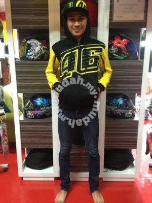Vr46 motogp official yellow arm hoodies 2016