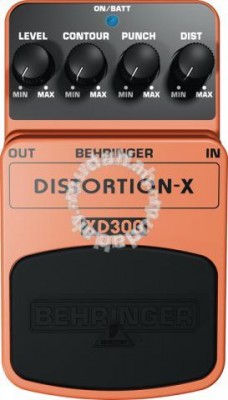 New Behringer DISTORTION-X XD300 Guitar Effect