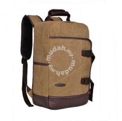Canvas Backpack Travel Beg Laptop Bag School