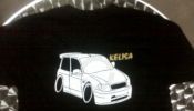 Baju Perodua KELISA nom plate