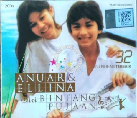 CD ANUAR Dan ELLINA Siri Bintang Pujaan 2CD