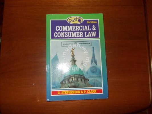 Commercial and consumer law