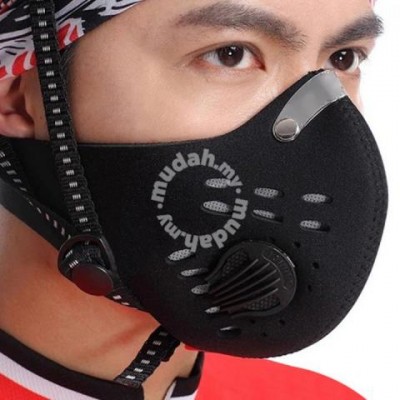 Topeng Muka Rider Mask - Black