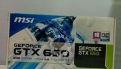 MSI GTX650 OC NVIDIA Graphics Card - 2GB (Used)