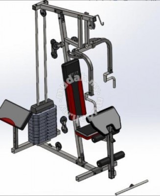 Gym Station with 70kg weight stack-SMARTLIFE