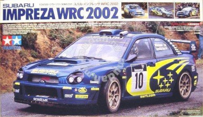Pre order 1:24 Tamiya Subaru Impreza WRC 2002