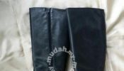 Massimo Dutti Full Leather Ladies Boots (preloved)