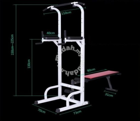 Chin-Up Pull Lifter Bar Exercise Gym Bench Chair