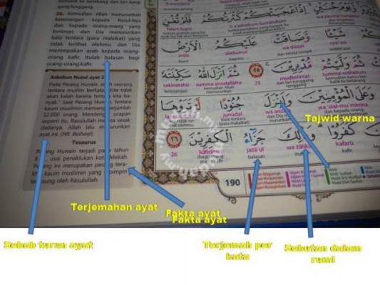 Quran arab-rumi mumayyaz