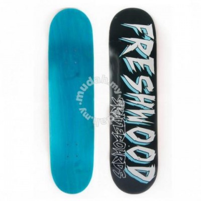 FRESHWOOD - Charcoal Black Complete Skateboard