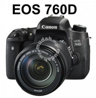 NEW Canon EOS 760D with 18-135mm STM Lens