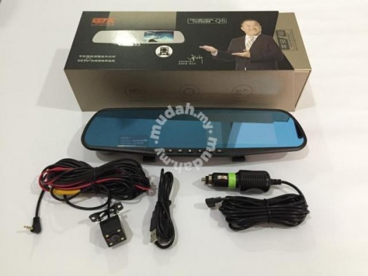 Safe First Rearview Mirror DVR + LED Rear Cam