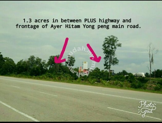 Ayer Hitam-Yong Peng prime location land for rent
