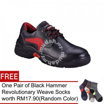 Black hammer safety shoes ladies (bh3881)